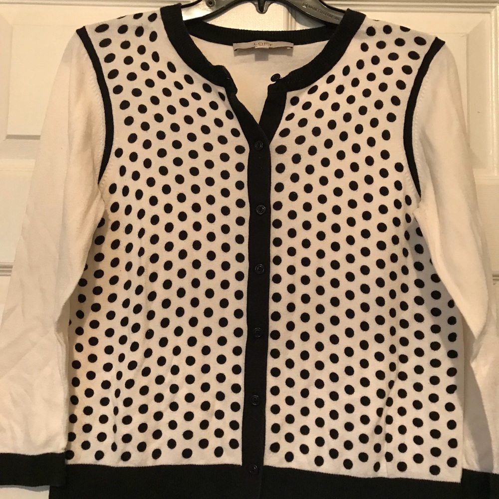 Loft Ladies Button Front Ladies Cardigan - Picture 1 of 5